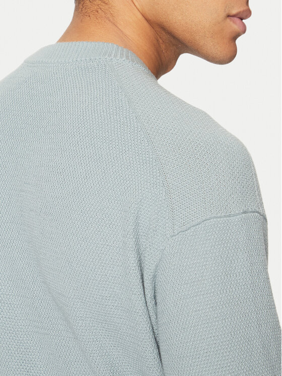Calvin Klein Jeans Calvin Klein Jeans Sweter J30J326746 Niebieski Relaxed Fit