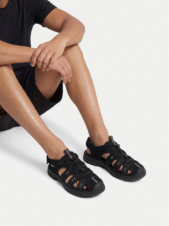 Sprandi Sprandi Sandalen CEOWB-LEA-LH-091M Schwarz