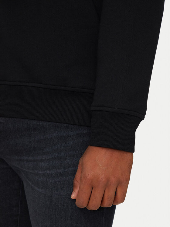 Just Cavalli Just Cavalli Світшот 77OAIT03 Чорний Regular Fit