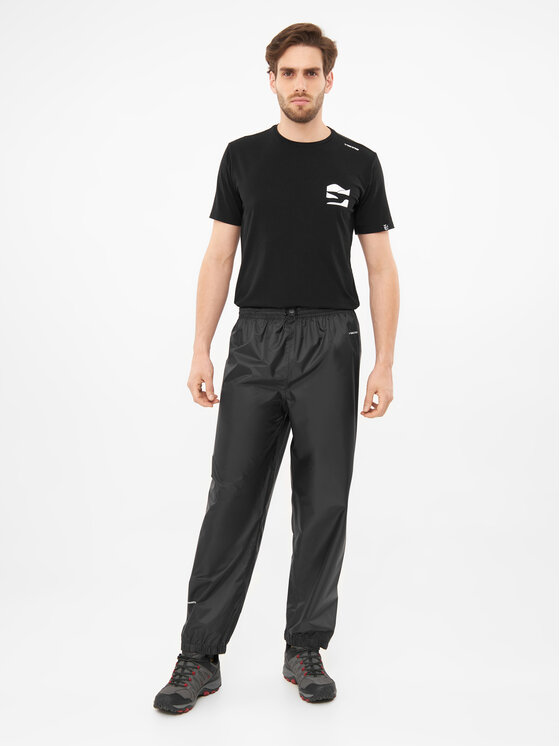 Viking Viking Spodnie przeciwdeszczowe Rainier Man Czarny Regular Fit