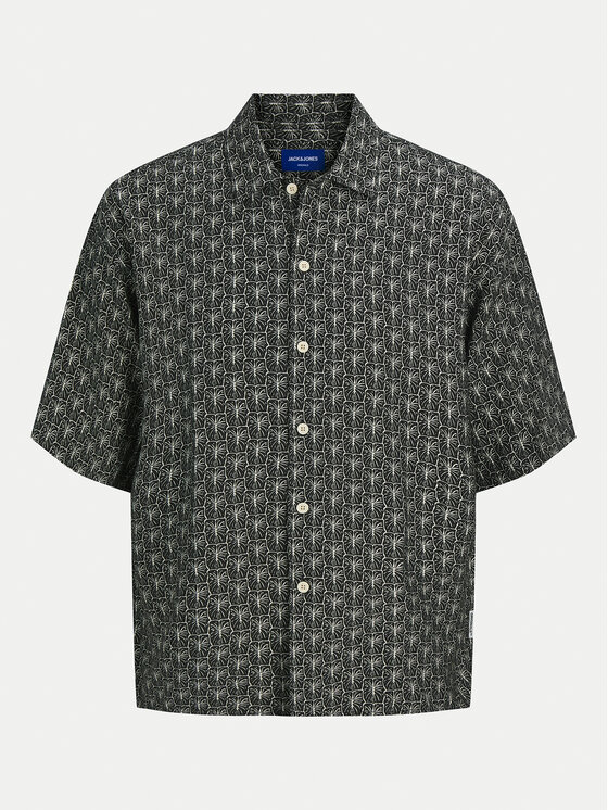 Jack&Jones Jack&Jones Cămașă Marshall 12271103 Negru Wide Fit