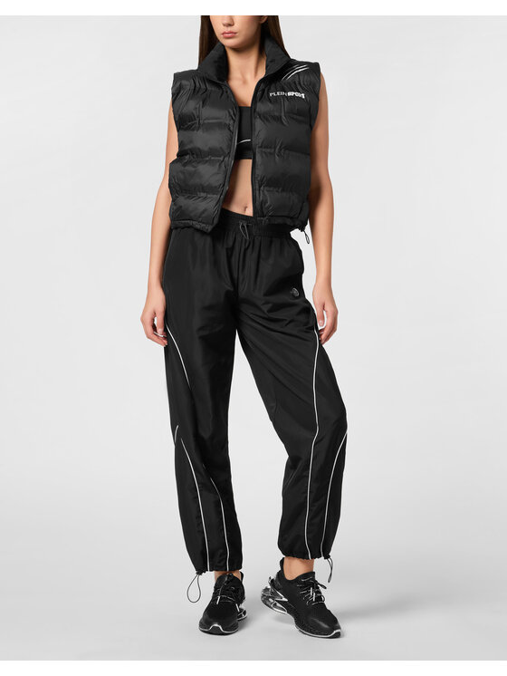 Plein Sport Plein Sport Kamizelka 22961 Czarny Regular Fit