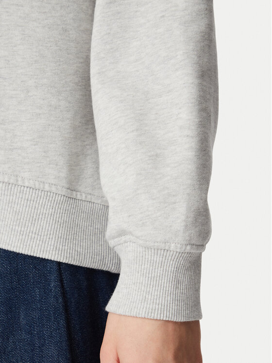 Tommy Jeans Tommy Jeans Sweatshirt Flag DW0DW23906 Hellgrau Regular Fit