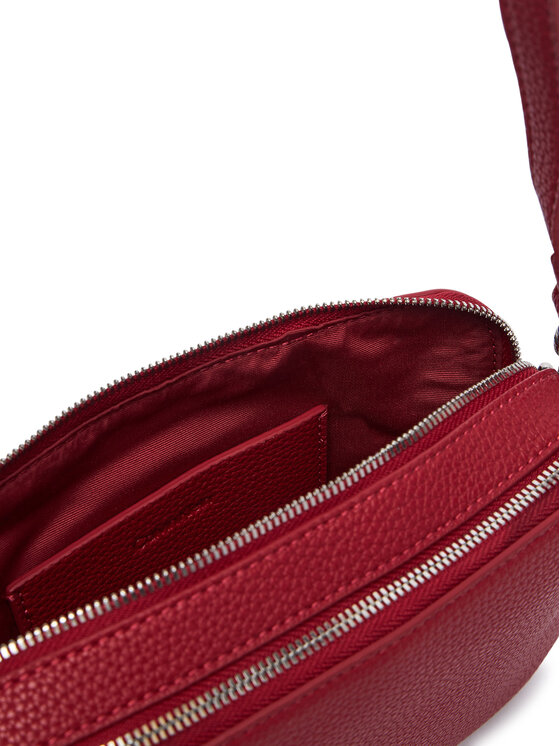 Calvin Klein Calvin Klein Rankinė Webbing 2X Strap Camera Bag LV04F3656G Raudona