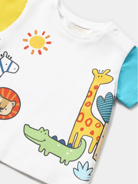 Mayoral Mayoral T-Shirt-Set 1002 Bunt Regular Fit