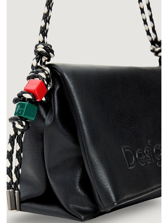 Desigual Desigual Τσάντα BAG_HALF LOGO VENECIA 4.0 Μαύρο