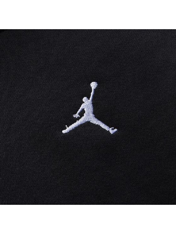Nike Nike Bluza Brooklyn Fleece Jumpman Full-Zip Czarny Regular Fit