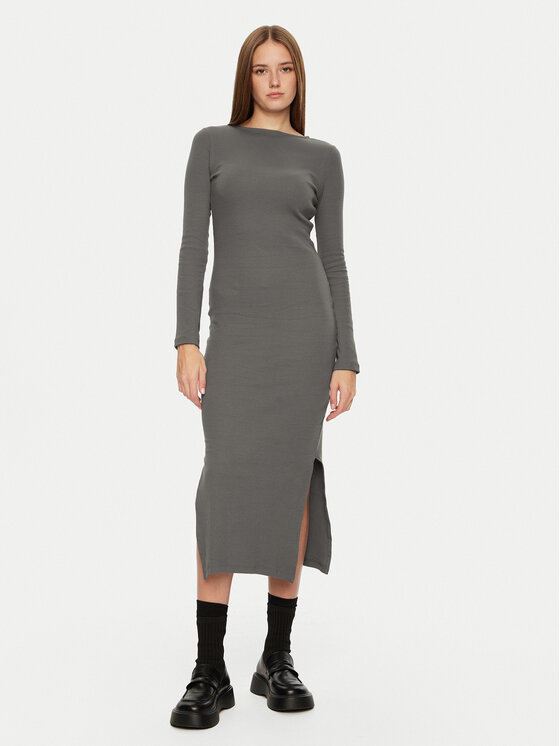 Brave Soul Brave Soul Kasdieninė suknelė LDRJ-624CAMILA Pilka Regular Fit