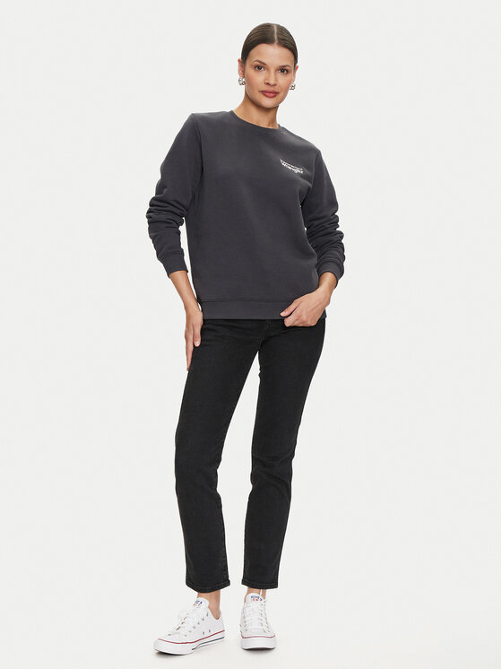 Wrangler Wrangler Bluza 112356510 Czarny Regular Fit