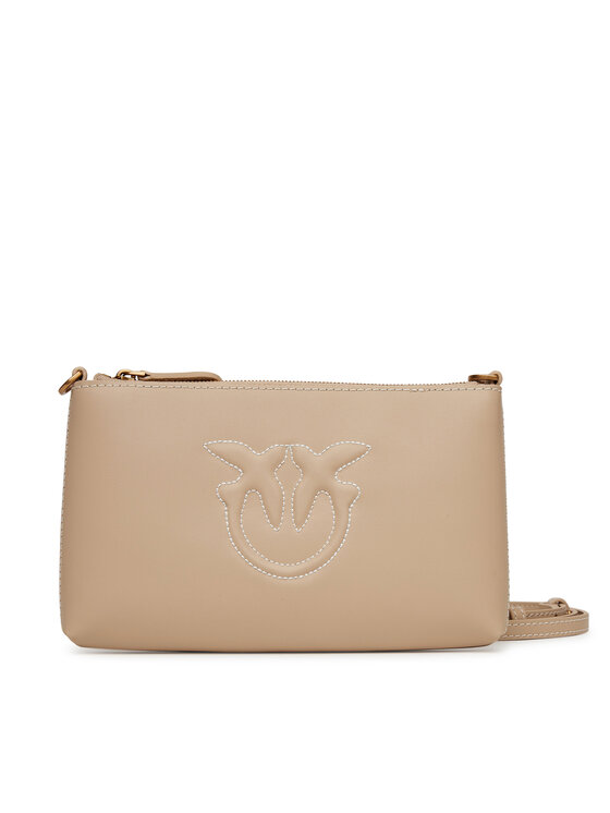 PINKO PINKO Geantă Flat Horizontal Mini PE 25 PCPL 104277 A2AN Bej