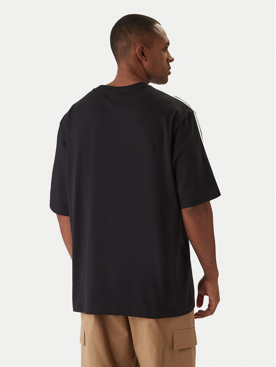 adidas adidas T-Shirt adicolor 3-Stripes KD4095 Schwarz Oversize