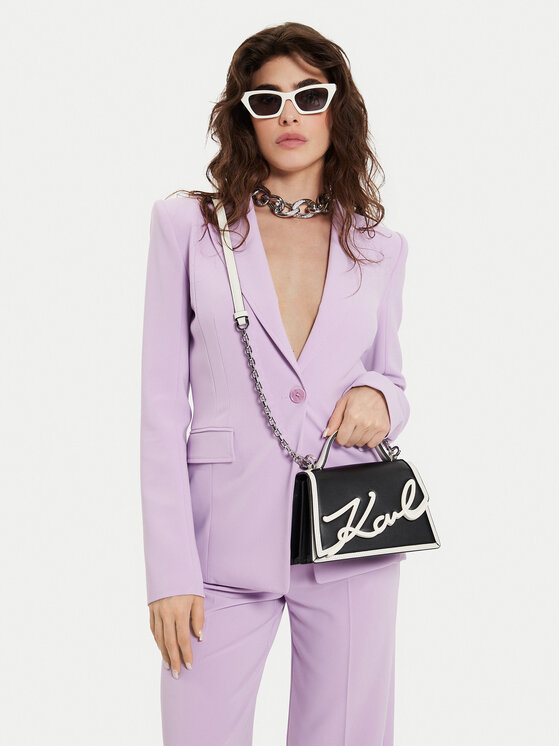 KARL LAGERFELD KARL LAGERFELD Ročna torba 245W3072 Črna