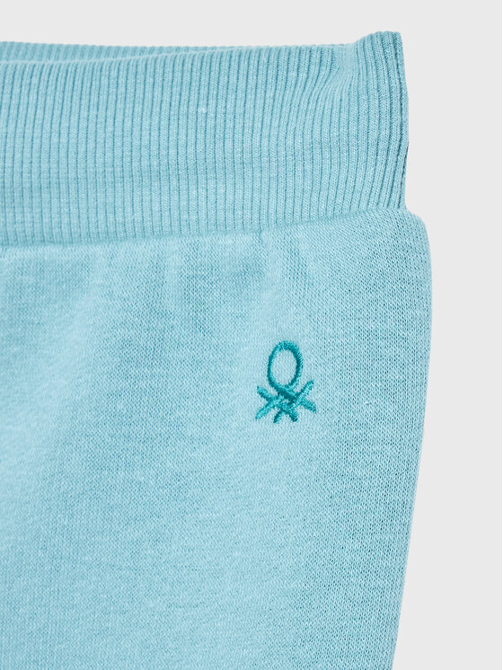 United Colors Of Benetton United Colors Of Benetton Pantaloni da tuta 35TMGF01B Celeste Regular Fit