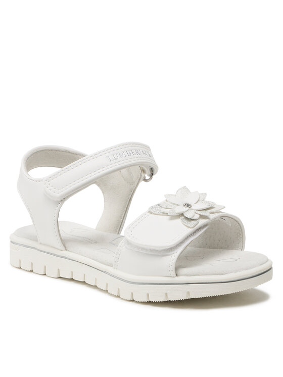 Lumberjack Lumberjack Sandaalid SANDAL WITH FLOWER Valge
