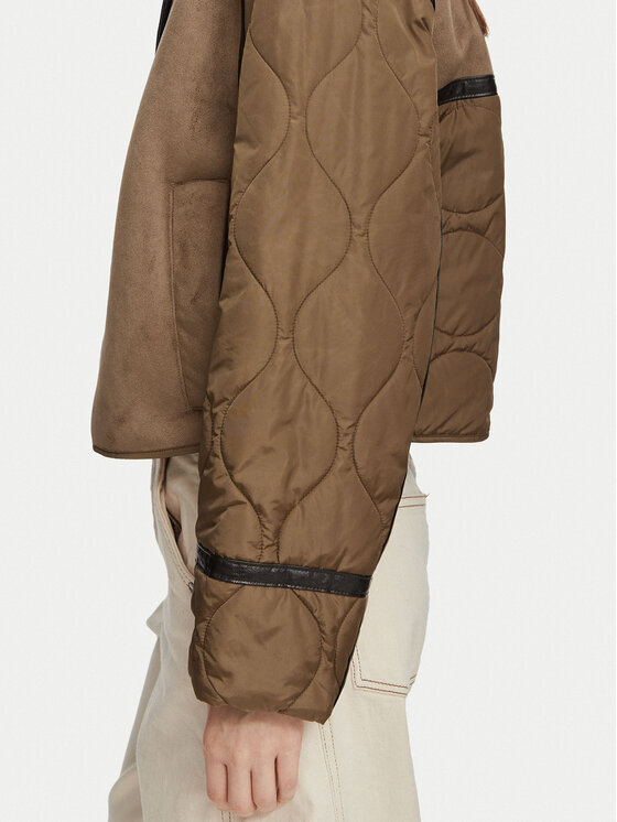 Weekend Max Mara Weekend Max Mara Kunstkarusnahk Gessati 2625486011 Helepruun Regular Fit