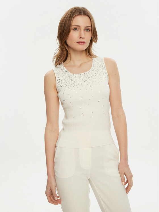 Top Marciano Guess, Rozmiar S, Écru, 5RGR47 5821Z