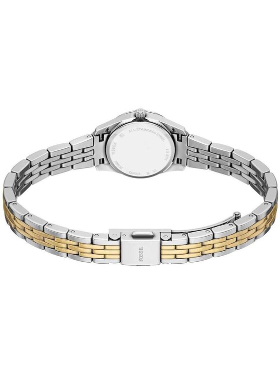 Fossil Fossil Zegarek ES5473 Srebrny