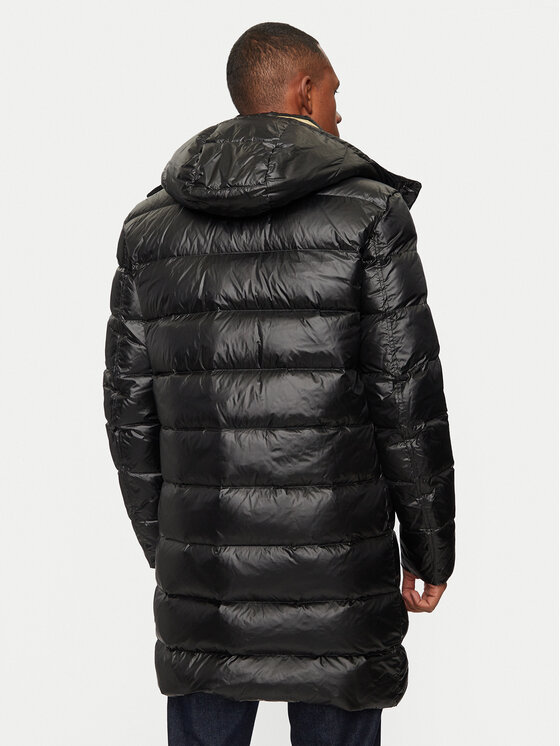Blauer Blauer Vatovaná bunda 24WBLUK03027 Černá Regular Fit