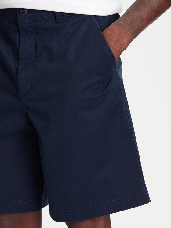 Calvin Klein Jeans Calvin Klein Jeans Auduma šorti LV040EM618 Tumši zils Regular Fit