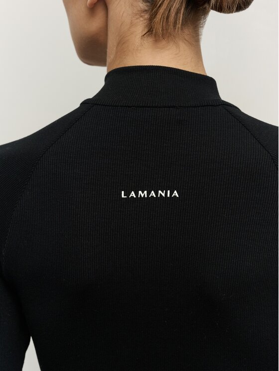 La Mania La Mania Felpa LUXE Nero Active Fit