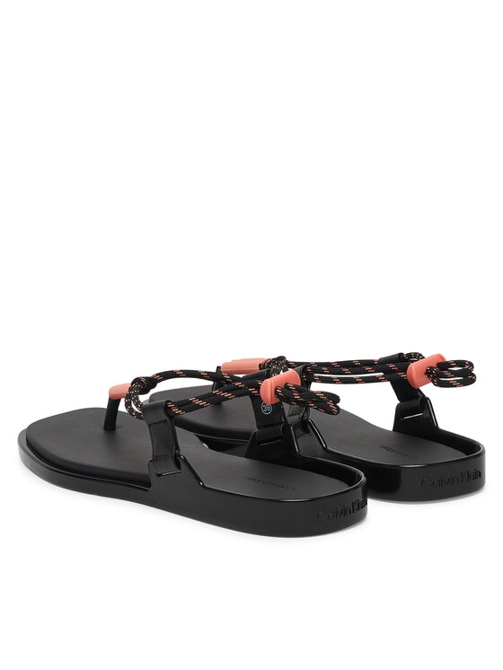 Calvin Klein Calvin Klein Szandál Beach Sandal Rope Pu 2 HW0HW02967 Fekete