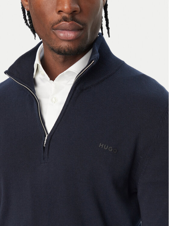 HUGO HUGO Светр 50574143 Cиній Regular Fit