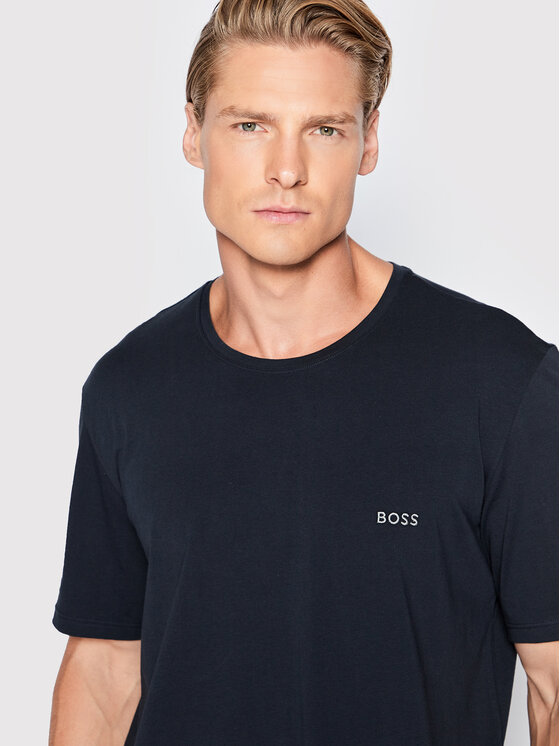 BOSS Boss Футболка Mix&Match 50469550 Cиній Regular Fit