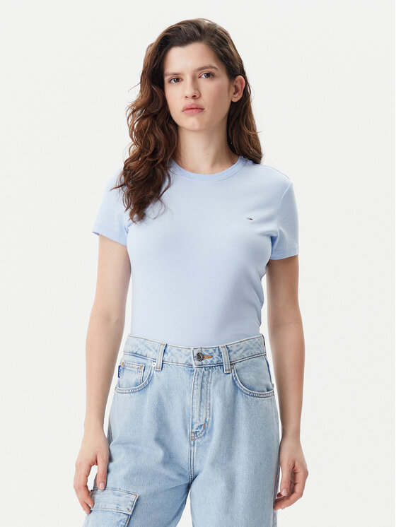 Tommy Jeans Tommy Jeans Komplet t-shirtów DW0DW21366 Kolorowy Slim Fit