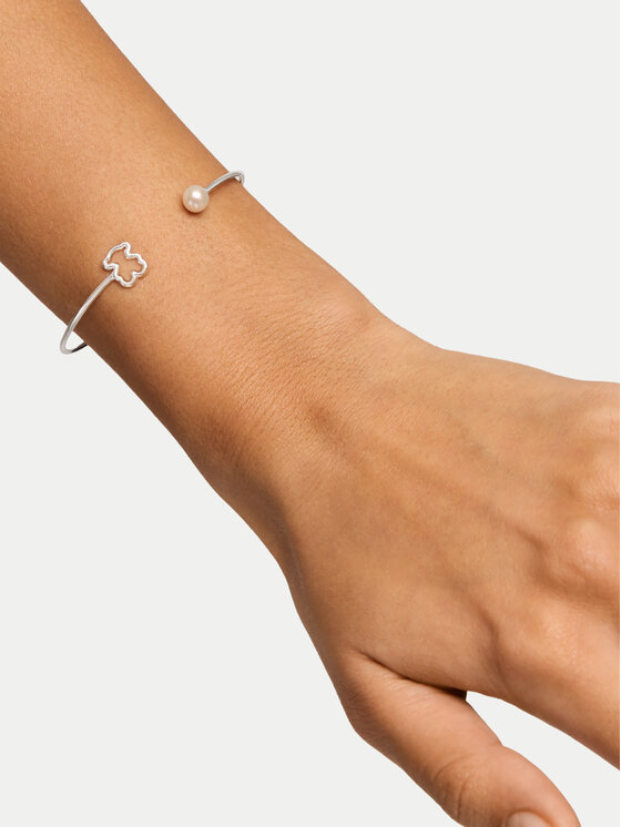 TOUS TOUS Zapestnica New Silueta 1004439070 Srebrna