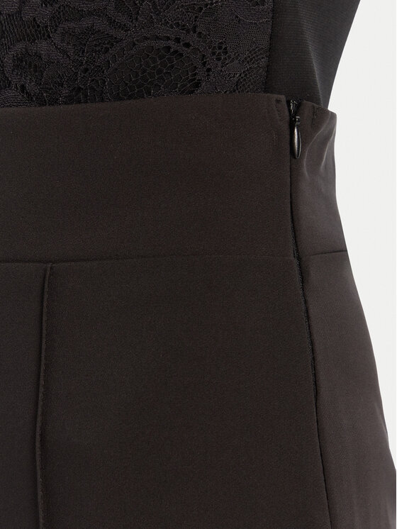Rinascimento Rinascimento Παντελόνι υφασμάτινο CFC0125276003 Μαύρο Straight Fit