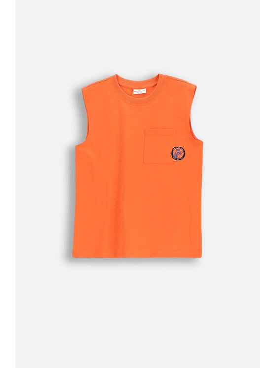Coccodrillo Coccodrillo T-Shirt WC5143301HBJ-006 Pomarańczowy Regular Fit