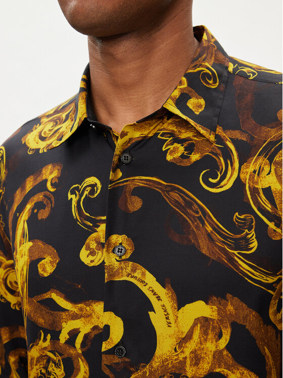 Versace Jeans Couture Versace Jeans Couture Košulja 76GAL2R0 Crna Regular Fit