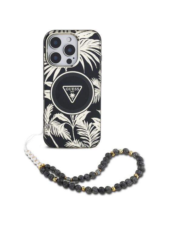 Guess Guess Etui na telefon Apple iPhone 16 Pro Max Czarny