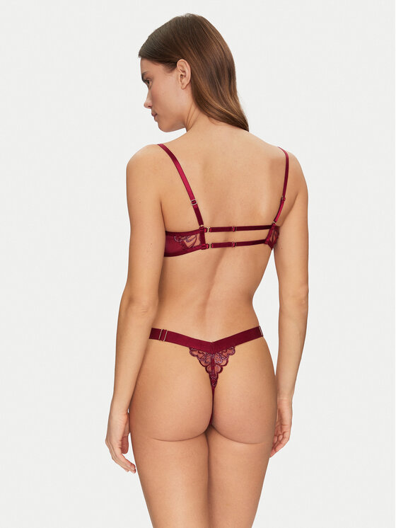 Hunkemöller Hunkemöller Body Scarlett 301036 Bordowy