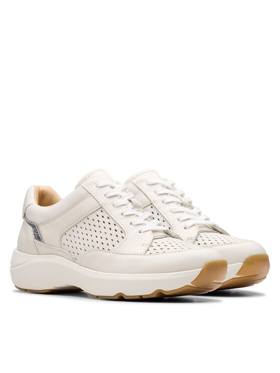 Clarks Clarks Laisvalaikio batai Tivoli Walk 26181361 Balta