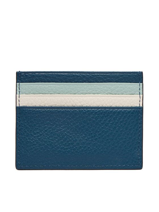 Coccinelle Coccinelle Etui za kreditne kartice M10 Metallic Tri Color E2 M10 12 95 01 Modra