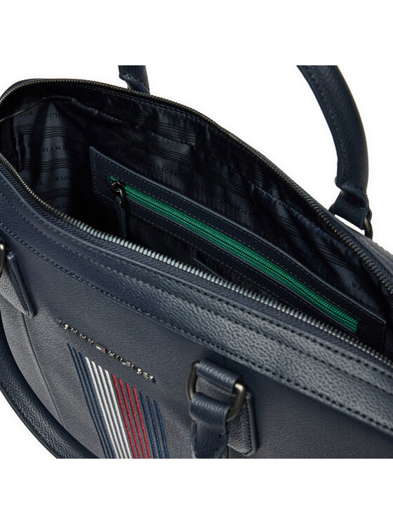 Tommy Hilfiger Tommy Hilfiger Сумка для ноутбука Coated Canvas Computer Bag AM0AM12492 Cиній