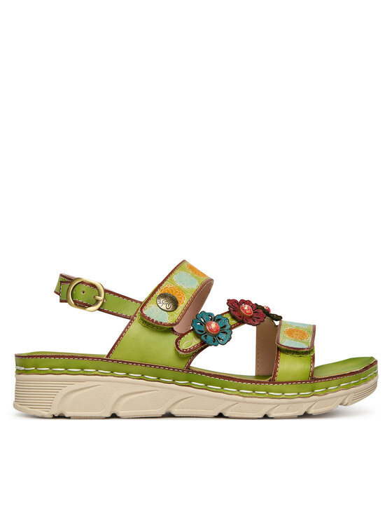 Laura Vita Laura Vita Босоніжки Dorry 18 Зелений