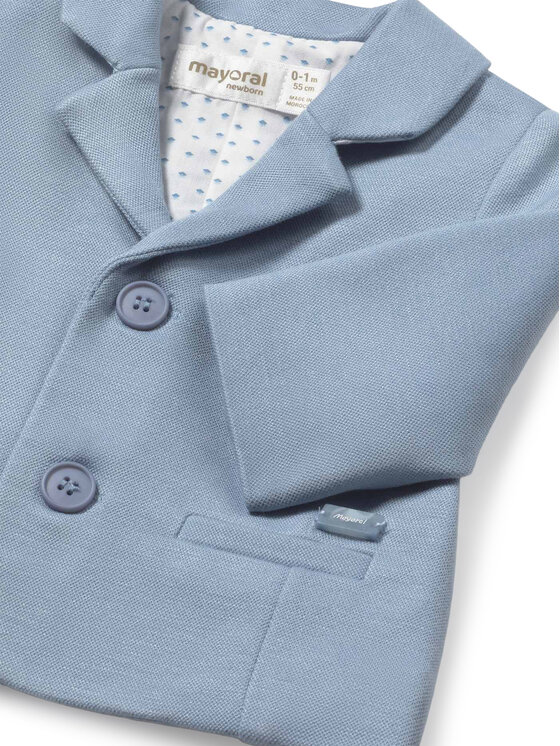 Mayoral Mayoral Sakko 1482 Himmelblau Regular Fit