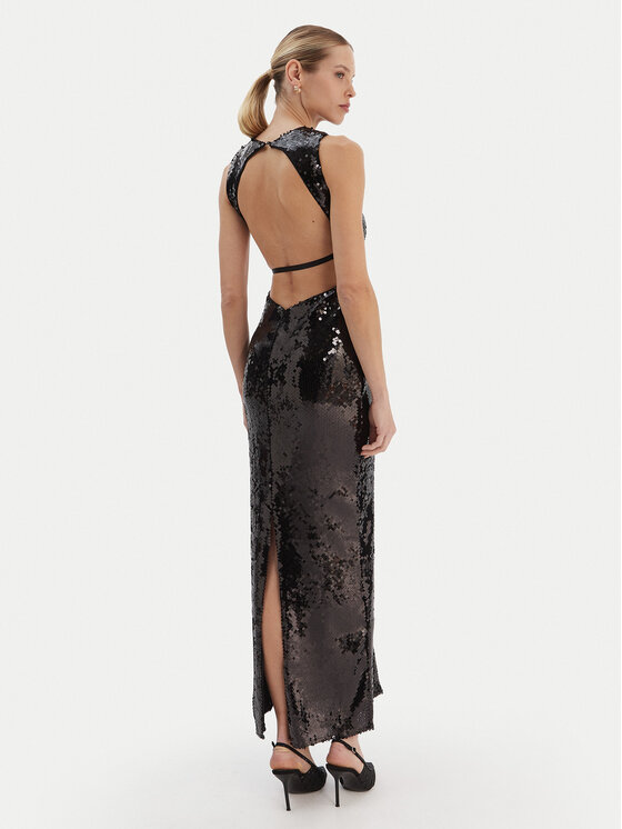 Bardot Bardot Večerné šaty Portia 60159DB Čierna Slim Fit