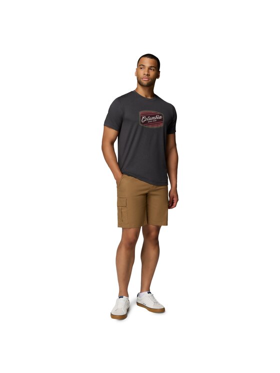 Columbia Columbia T-Shirt 216507 Czarny Regular Fit