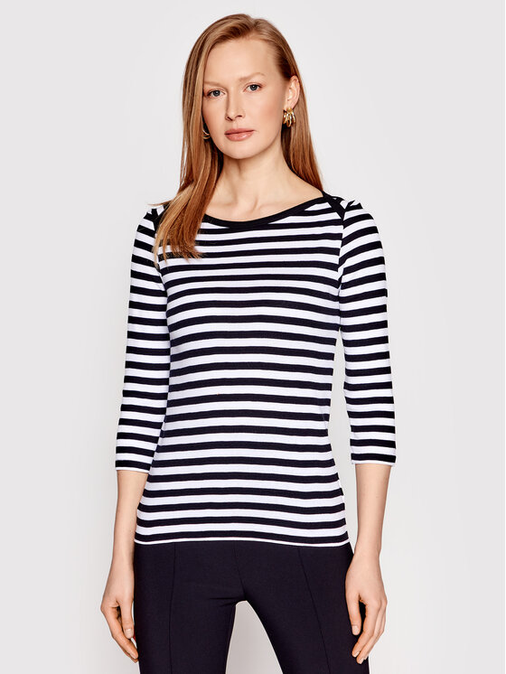 United Colors Of Benetton Bluză 3OA6E16A1 Negru Regular Fit