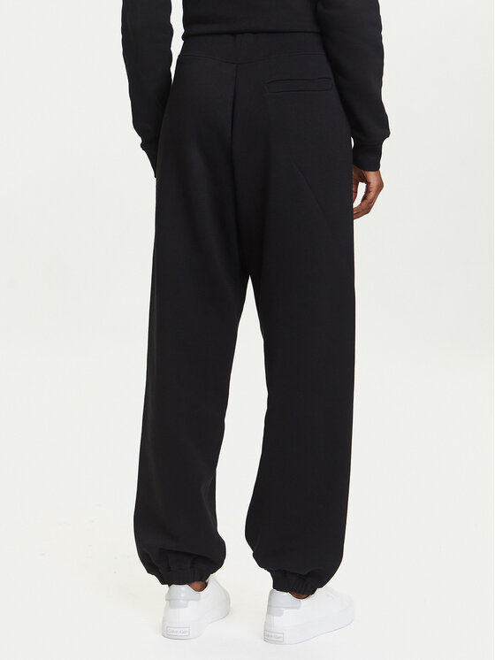 KARL LAGERFELD KARL LAGERFELD Jogginghose A3W10009 Schwarz Relaxed Fit