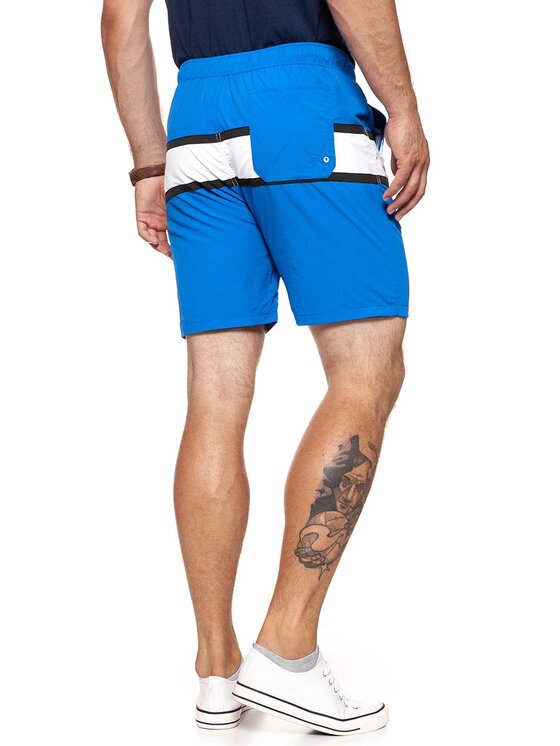 Wrangler Wrangler Pantaloncini di tessuto SWIMSHORT Blu Regular Fit
