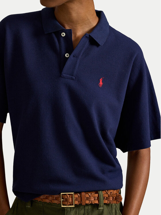 Polo Ralph Lauren Polo Ralph Lauren Polokošeľa 211A96270002 Tmavomodrá Relaxed Fit