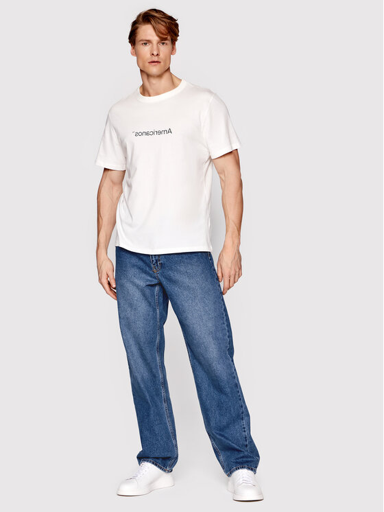 Americanos Americanos Teksad Pheonix Sinine Loose Leg