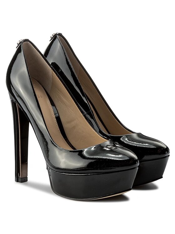 Guess Guess Scarpe stiletto Eager FLEAG3 PAT08 Nero