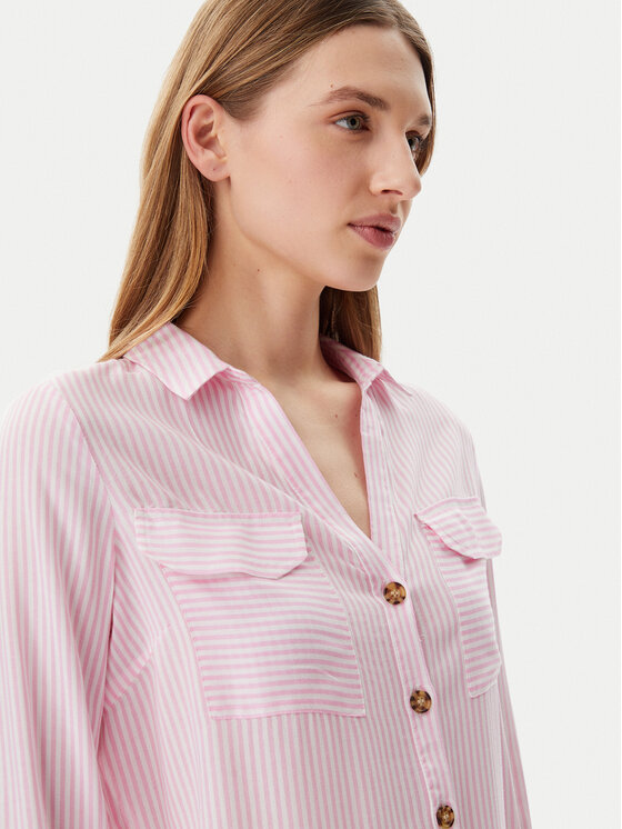 Vero Moda Vero Moda Marškiniai Bumpy 10275283 Rožinė Regular Fit