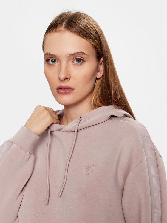 Guess Guess Μπλούζα V2YQ18 K7UW2 Μπεζ Regular Fit