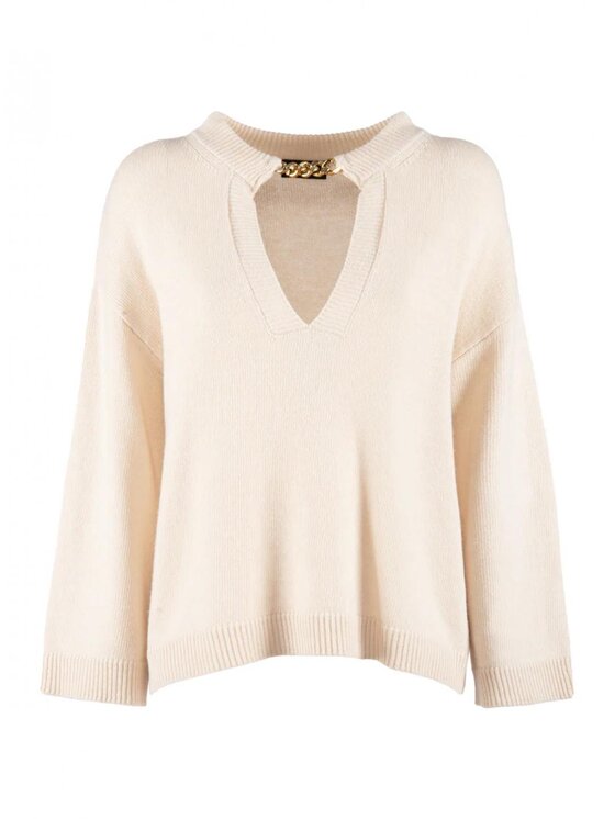 NENETTE NENETTE Maglione masaccio Bianco Regular Fit